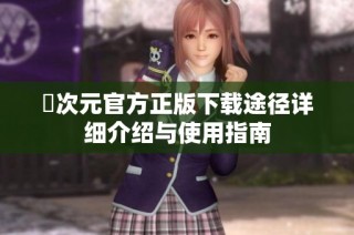囧次元官方正版下载途径详细介绍与使用指南