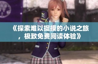 《探索难以捉摸的小说之旅，极致免费阅读体验》