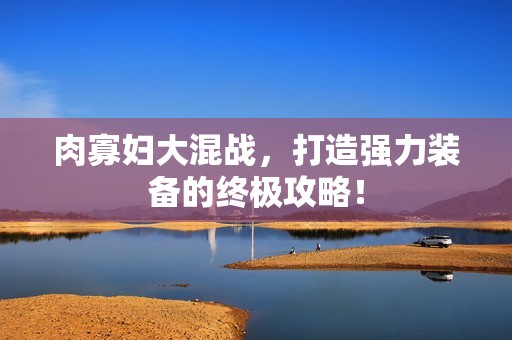 肉寡妇大混战，打造强力装备的终极攻略！