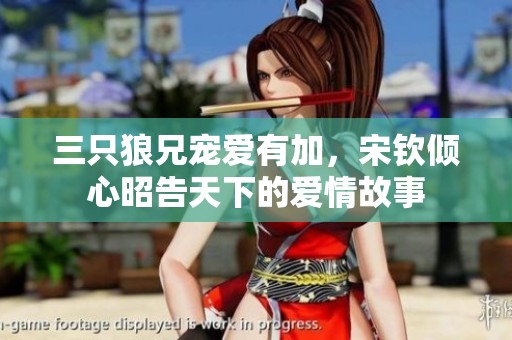 三只狼兄宠爱有加，宋钦倾心昭告天下的爱情故事