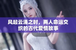 风起云涌之时，两人命运交织的古代爱情故事