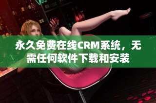 永久免费在线CRM系统，无需任何软件下载和安装