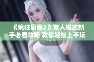 《疯狂厨房2》双人模式新手必看攻略 教你轻松上手玩法技巧