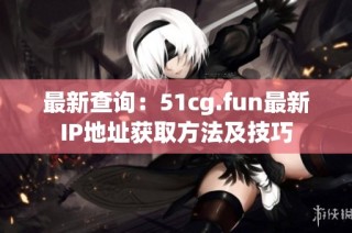 最新查询：51cg.fun最新IP地址获取方法及技巧
