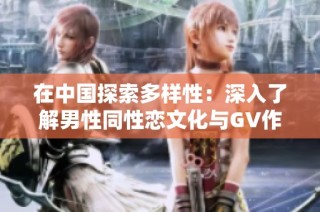 在中国探索多样性：深入了解男性同性恋文化与GV作品