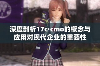 深度剖析17c·cmo的概念与应用对现代企业的重要性