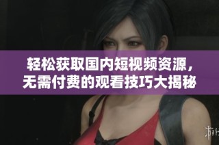 轻松获取国内短视频资源，无需付费的观看技巧大揭秘