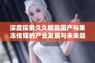 深度探索久久精品国产与果冻传媒的产业发展与未来趋势