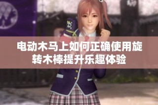 电动木马上如何正确使用旋转木棒提升乐趣体验