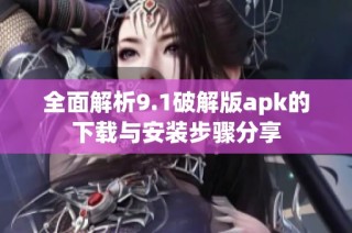 全面解析9.1破解版apk的下载与安装步骤分享
