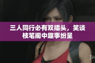 三人同行必有双插头，笑谈枝笔阁中趣事纷呈