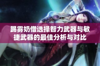 踢雾奶僧选择智力武器与敏捷武器的最佳分析与对比