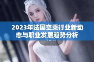 2023年法国空乘行业新动态与职业发展趋势分析