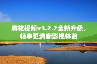 麻花视频v3.2.2全新升级，畅享更清晰影视体验