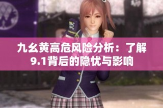 九幺黄高危风险分析：了解9.1背后的隐忧与影响