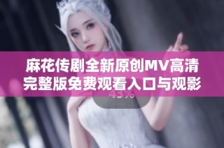 麻花传剧全新原创MV高清完整版免费观看入口与观影指南