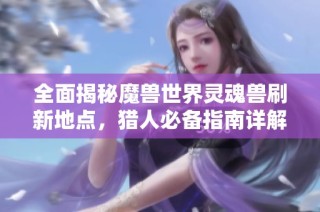 全面揭秘魔兽世界灵魂兽刷新地点，猎人必备指南详解