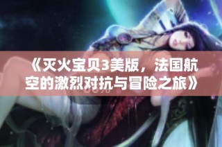 《灭火宝贝3美版，法国航空的激烈对抗与冒险之旅》