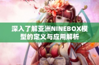 深入了解亚洲NINEBOX模型的定义与应用解析