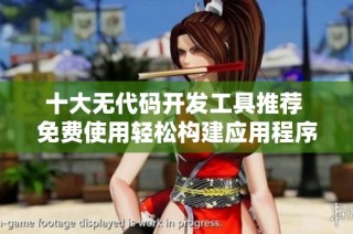 十大无代码开发工具推荐 免费使用轻松构建应用程序