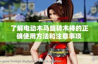 了解电动木马旋转木棒的正确使用方法和注意事项