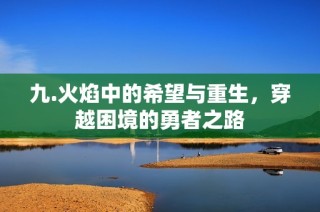 九.火焰中的希望与重生，穿越困境的勇者之路