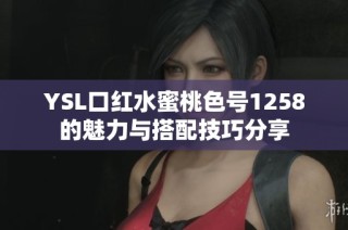 YSL口红水蜜桃色号1258的魅力与搭配技巧分享