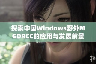 探索中国Windows野外MGDRCC的应用与发展前景