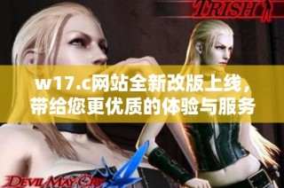 w17.c网站全新改版上线，带给您更优质的体验与服务