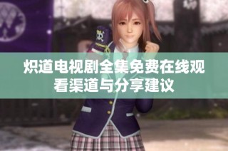 炽道电视剧全集免费在线观看渠道与分享建议