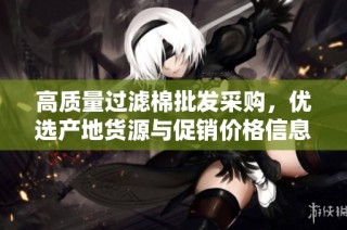 高质量过滤棉批发采购，优选产地货源与促销价格信息