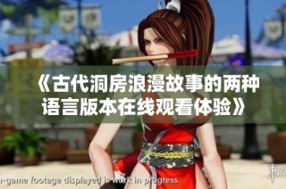 《古代洞房浪漫故事的两种语言版本在线观看体验》