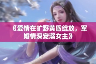 《爱情在旷野黄昏绽放，军婚情深宠溺女主》