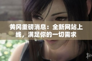 黄冈重磅消息：全新网站上线，满足你的一切需求