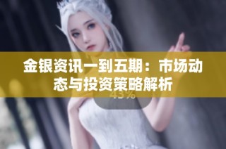 金银资讯一到五期：市场动态与投资策略解析
