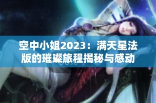 空中小姐2023：满天星法版的璀璨旅程揭秘与感动