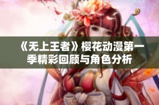 《无上王者》樱花动漫第一季精彩回顾与角色分析