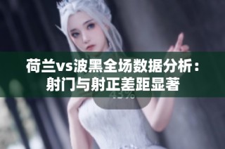荷兰vs波黑全场数据分析：射门与射正差距显著