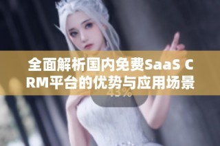 全面解析国内免费SaaS CRM平台的优势与应用场景