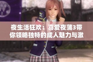 夜生活狂欢：喜爱夜蒲3带你领略独特的成人魅力与激情