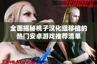 全面揭秘桃子汉化组移植的热门安卓游戏推荐清单