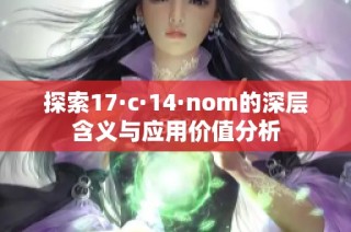 探索17·c·14·nom的深层含义与应用价值分析