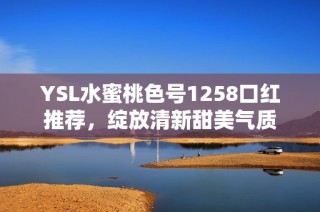 YSL水蜜桃色号1258口红推荐，绽放清新甜美气质