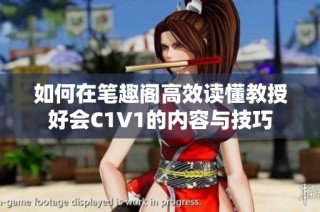 如何在笔趣阁高效读懂教授好会C1V1的内容与技巧