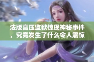 法版高压监狱惊现神秘事件，究竟发生了什么令人震惊的事