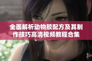 全面解析动物胶配方及其制作技巧高清视频教程合集