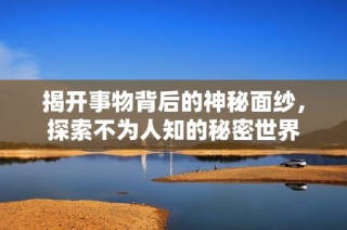 揭开事物背后的神秘面纱，探索不为人知的秘密世界