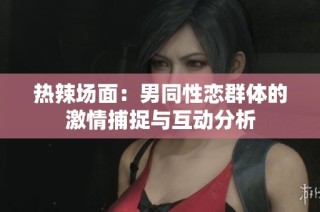 热辣场面：男同性恋群体的激情捕捉与互动分析