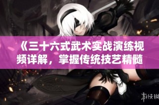 《三十六式武术实战演练视频详解，掌握传统技艺精髓》