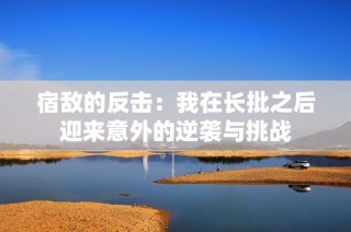宿敌的反击：我在长批之后迎来意外的逆袭与挑战